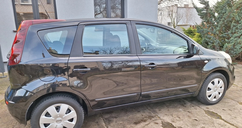 Nissan Note cena 12800 przebieg: 105700, rok produkcji 2010 z Wągrowiec małe 154